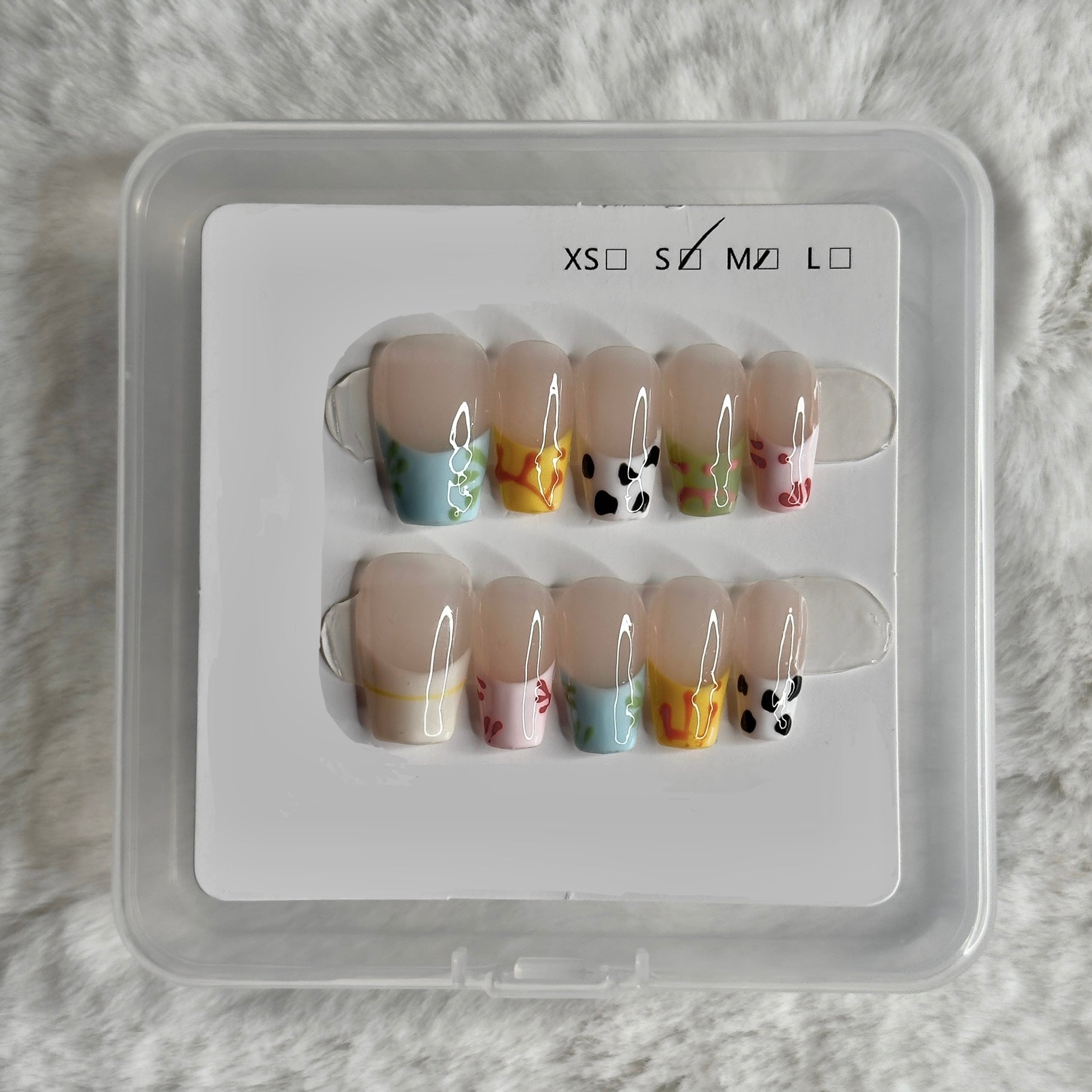 Gel Nail Set (Aaliyah)